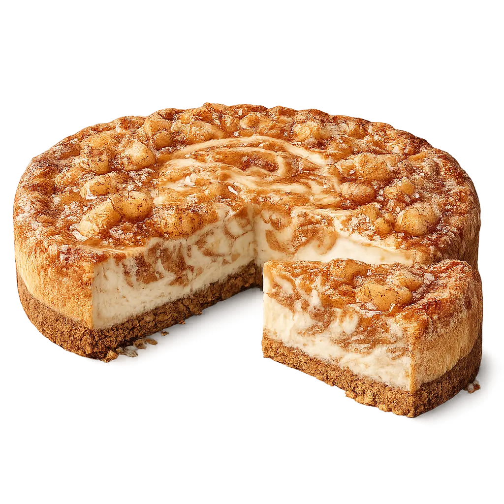 Apple Pie Cheesecake Swirl