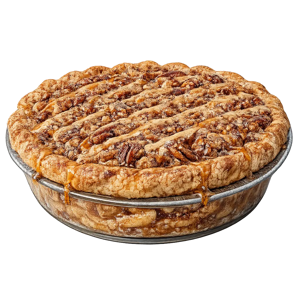 Maple Pecan Apple Pie