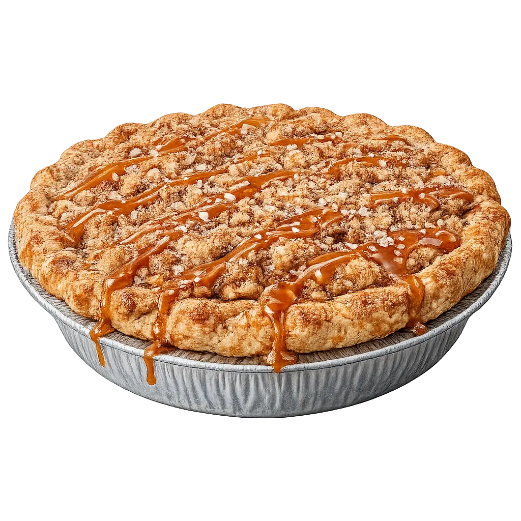 Salted Caramel Apple Pie